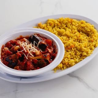 Lebanese Moussaka Platter
