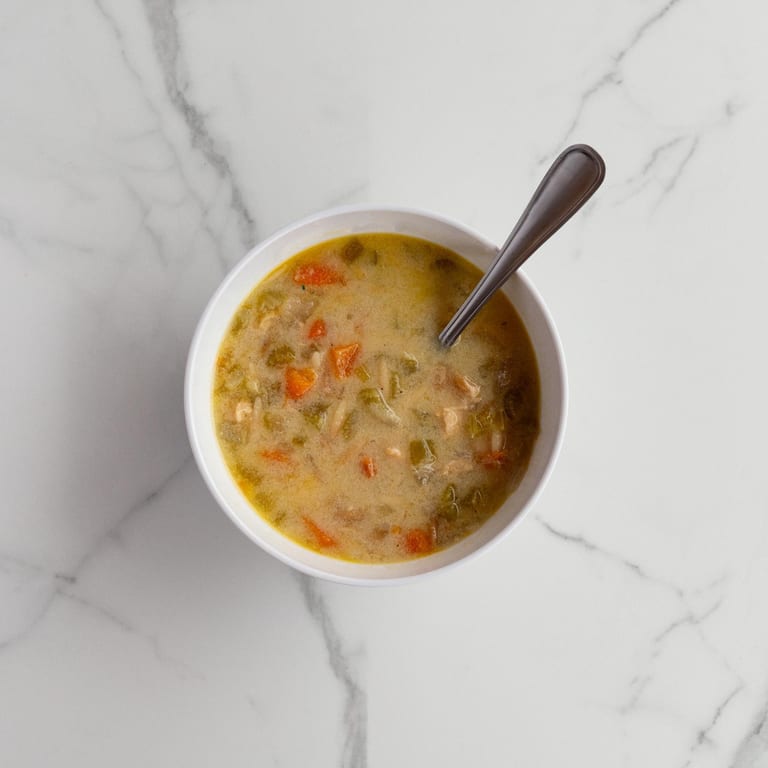 Delicious Avgolemono Soup