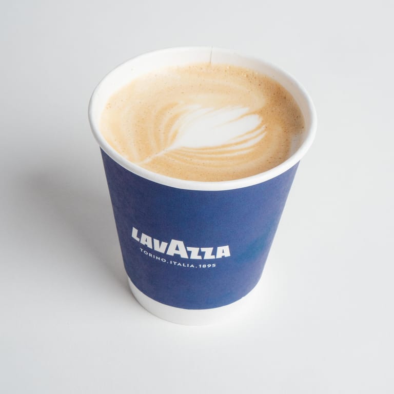 Perfect Flat White at Our Greek Cafe