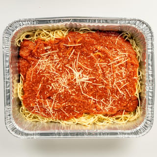 Spaghetti with Greeko's Tomato Sauce Tray (Catering)