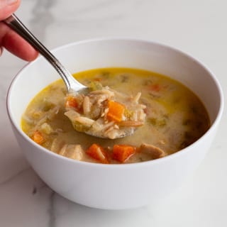 Avgolemono (Greek Lemon Chicken Soup)